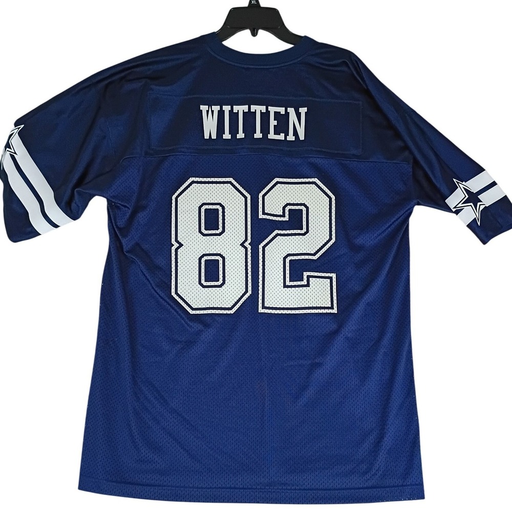 Dallas‎ Cowboys Apparel Jason Witten Jersey Mens XL Navy Blue 82 Football Mesh